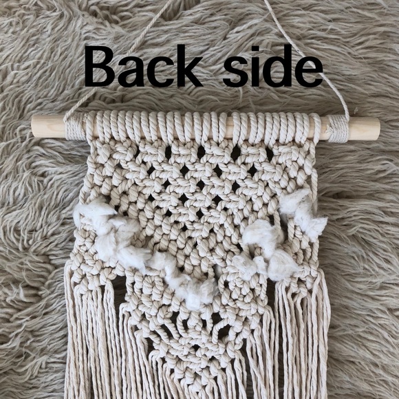 Handmade MACRAMÉ Wall Hanging - Picture 5 of 5